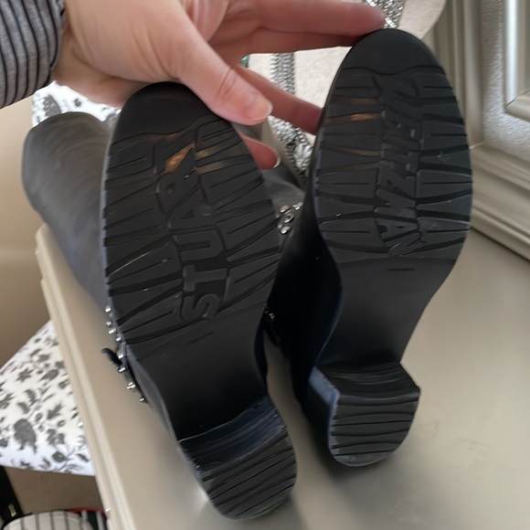 Stuart Weitzman Over The Knee Leather Boots - Picture 8 of 10